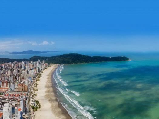 Ferienwohnung Apartamento Completo Na Quadra Da Praia Da Guilhermina Praia Grande  Exterior foto